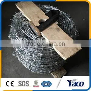 Beautiful Surface Treatment BWG14x14 High Tensile Wire Barbed Wire thumbnail-5