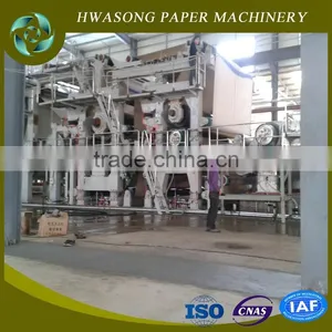 2015 Newest Design Packing Paper Making Machine From Waste Paper, Wheat Straw Etc. thumbnail-1