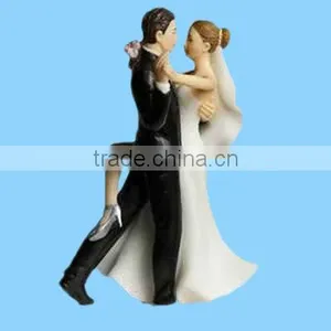 Fancy Wedding Decoration New Design Dancing Couple Cake Topper thumbnail-1