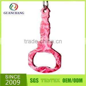 Wholesale Good Quality Cut Beer Custom Made Bottle Opener Key Chains thumbnail-2