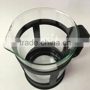 Plastic & Glass French Press (Black) thumbnail-4