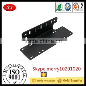 Autos Front Bumper License Plate Fog Working Light LED Bar Mount Bracket Holder thumbnail-1