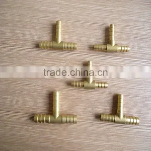 Brass Y Equal Hose Fitting/Brass Hose Barb Fitting thumbnail-5