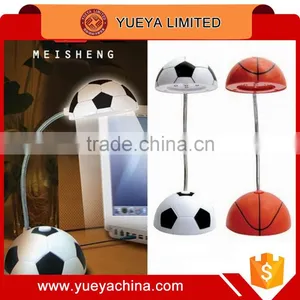 Creative Ball Game Series Football Basketball Folding Charging Table Lamps thumbnail-1