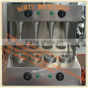 Factory Price Automatic Commercial Kono Cone Pizza Waffle Cone Moulding Making Machine for Sale thumbnail-6