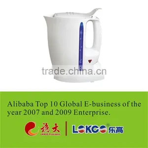 Wholesale Mini Plastic Kettle for Promotion Gift ,1 Liter ,White,Bule,Colorful,with CE thumbnail-1