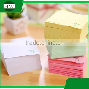 Promotional Wholesale Office Stationery Mini Portable Cartoon Milk Box Sticky Note thumbnail-4