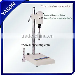 FJ200 Lab Mixer Homogenizer 800ml+different Heads Vacuum Emulsifying Mixer for Ointment thumbnail-1