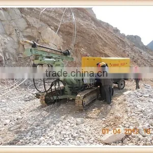 CE&ISO Certified Crawler Blast Drilling Rig Z115Y for Depth 40m thumbnail-3