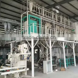 Whole Set 250 TPD Wheat Flour Mill for Sale thumbnail-4