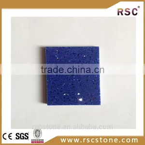 Blue Mirror Marble Quartz Stone for Coffee Table thumbnail-1