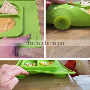 Silicone Divided Suction Kids Platemat thumbnail-4