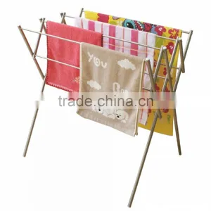 Clothes Rack Clothes Drying Rack With Shelves thumbnail-1