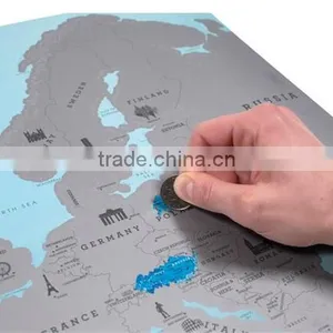 CT-749 World Map of Europe Fun Essential Tour Map New European Version of Travel Map thumbnail-3