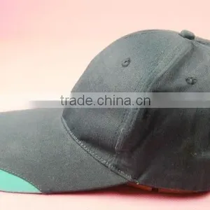 Custom Long Bill Baseball Cap/denim Baseball Cap thumbnail-4