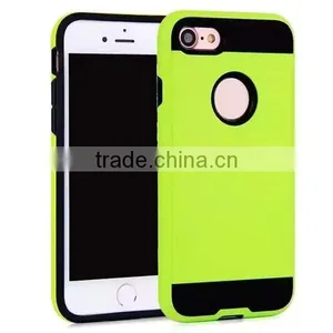 Wiredrawing Phone Case TPU + PC Combo Phone Shell Protective Back Cover for IPhone 7 thumbnail-2