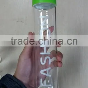 Fashion 400ML Borosilicate Water Bottle, Custom Voss Water Glass Bottle Water Glass Bottle thumbnail-1