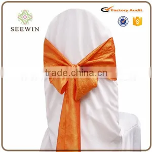 Fancy Brand Curly Willow Tafette Chair Sash for Chair Deco thumbnail-5