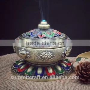 Wholesale Tibetan Style Portable Incense Burner thumbnail-2