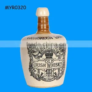 Custom Antique Old Wine Bottle for Whisky thumbnail-1