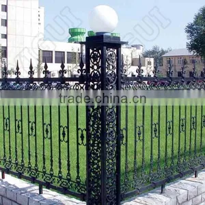 for Street Decorative Black Cheap Steel Fence, Factory Direct Production Fence thumbnail-2
