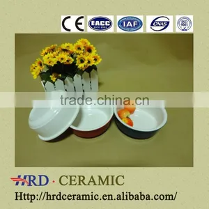 2014 Sale Round Shape Baby White Ceramic Soup Bowl thumbnail-1