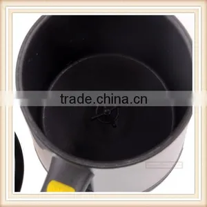 Automatic Plain Mixing Coffee Tea Cup Lazy Self Stirring Mug Button Pressing BLK thumbnail-5