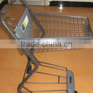 Stock Metal Grocery Shopping Cart & Trolley thumbnail-1