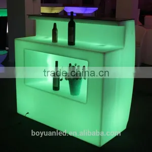 PE Night Club Lighted Led Bar Furniture Bar Counters Design thumbnail-1