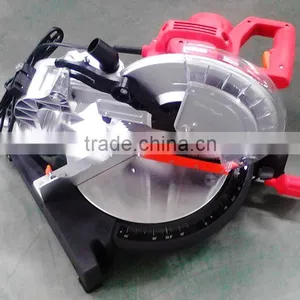 355mm/14" 2200W Professional Aluminium Cutting Compound Miter Saw Wood Working Machine thumbnail-1