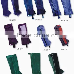 Horse Riding Leather Chaps thumbnail-2