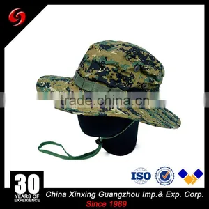 Hot Sale Ripstop TC 65/35 Digital Camo Cap Hat/military Combat Cadet Cap thumbnail-3