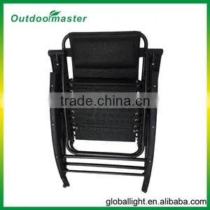 Black Rocking Zero Gravity Chair Beach Chair thumbnail-3