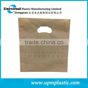 High Quality Customized Printing Die Cut Handle Plastic Bag thumbnail-1