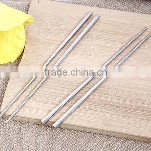 Chinese Stylish Stainless Steel Natural Chopsticks thumbnail-3