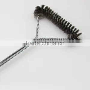 Best Stainless Steel Barbecue Grill Brush With Long Wire Handle thumbnail-2