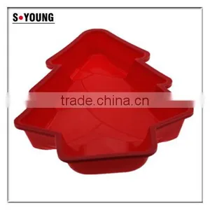 10107 Christmas Tree Shaped Silicone Chocolate Mould and Mold thumbnail-2