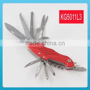 2014 Newest High Quality Stainless Steel Pocket Multi Knife Tools KG5011L3 thumbnail-1