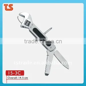 2014 New Stainless Steel Multi Wrench/multi Tools,multi Function Tools Pocket Tool 15-3c thumbnail-1