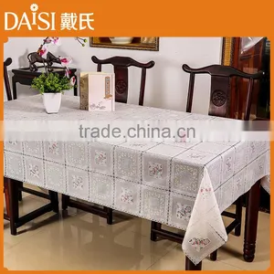 Custom Tablecloths Wipeable Table Covers PVC Tablecloth in Rolls thumbnail-6