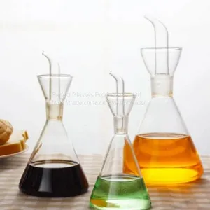 Customize Oil Bottle Glass Oil Storage Bottle Vinegar Bottle Wholesale Glass Oil Bottle thumbnail-3