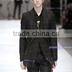 Men's Wool Suit Moda054 thumbnail-1