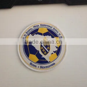 Chinese Custom Laser Cutting Woven Patch Embroidery Patch for Clothing thumbnail-5