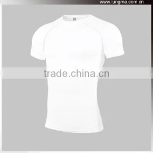 Hot Sale Spandex Polyester Lycra Rash Guard Compression Rashguard thumbnail-3