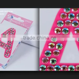 Eco-friendly Decorated Body Self Adhesive Acrylic Rhinestone Gem Sticker thumbnail-2