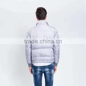 New Fashion Customize Warm Bomber Overcoat Men Slim Fit Down Jacket for Winter thumbnail-4