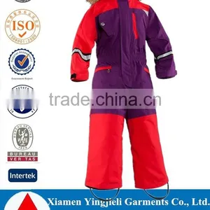 2016 New Design Hot Sale Waterproof Kids One Piece Snow Suits For Winters thumbnail-1