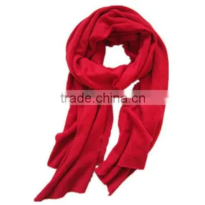 Fashion Knitted 100%cashmere Winter Scarf thumbnail-1