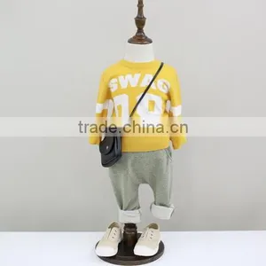 Knitwear Wool Children Children Fashion Sweater Design Fancy Cardigan Man Sweater thumbnail-2