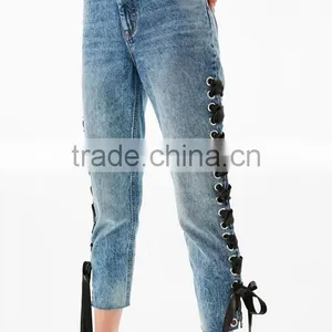 Runwaylover 5173 Hot Sale Ladies Sexy Tie Sexy Jeans thumbnail-1